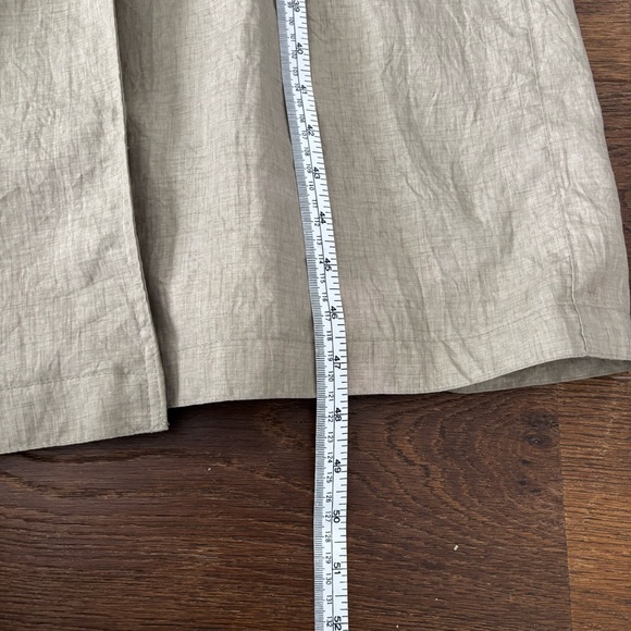 Vintage Tan Texture Classic Longline Trench Coat - Picture 14 of 15